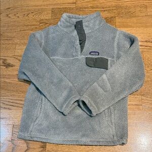 Patagonia Gray Fleece Pullover